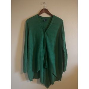 Kelly Green Cardigan